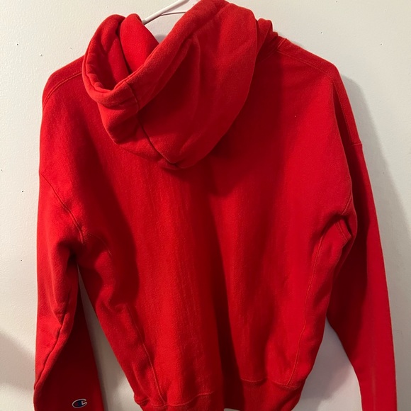 red size small women’s champion hoodie - Picture 3 of 3
